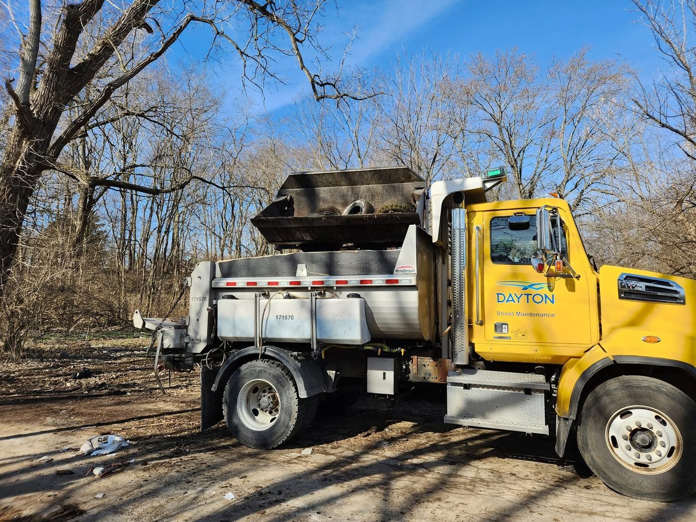 City of Dayton hauls out the load